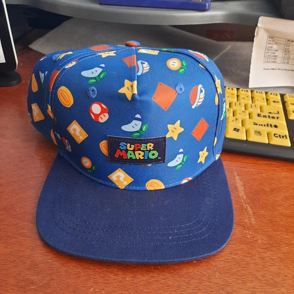 NEW ! Super Mario Colorful Hat